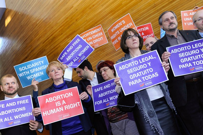Action against new Spanish abortion legislation