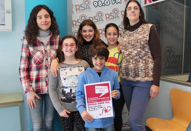 Escola Josep Pla donació de sang