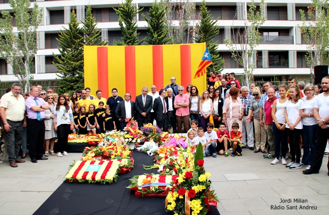 Diada a Sant Andreu de la Barca 2015