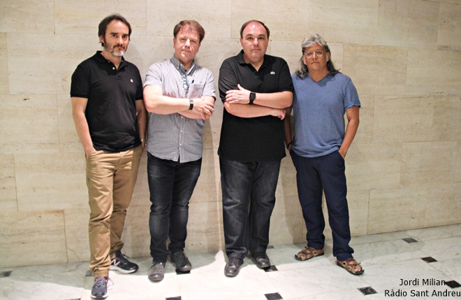 Antoni Planelles, José Luis Gracia Herrera, Ángel Fabregat i Joan Carles Gonzalez 
