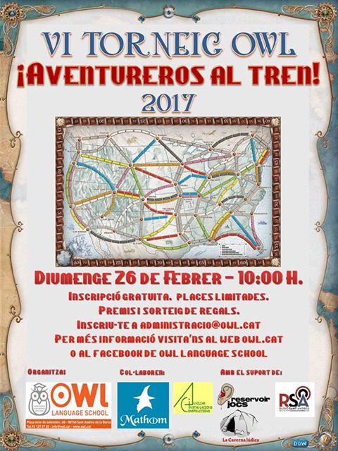 aventureros al tren