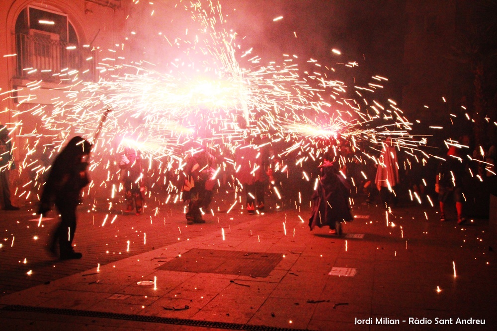 FESTA MAJOR 2017 - Correfoc 02 Colla de precussió infantil Ous de Drac