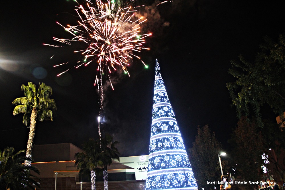 Encesa llums de Nadal Sant Andreu Barca 01