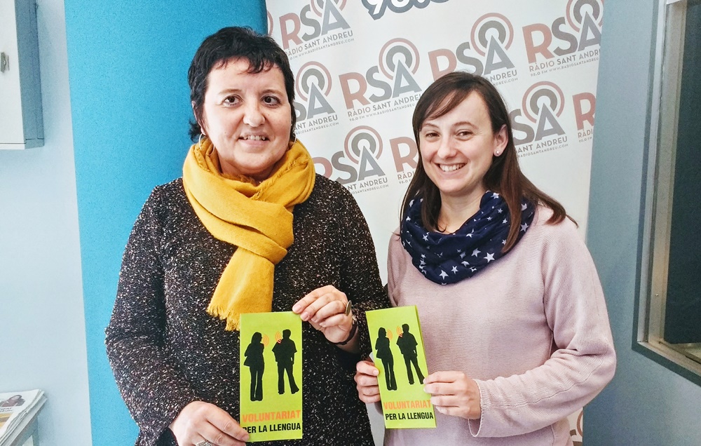voluntariat per la llengua 2018 - Rosa Monforte -Mireia Adell