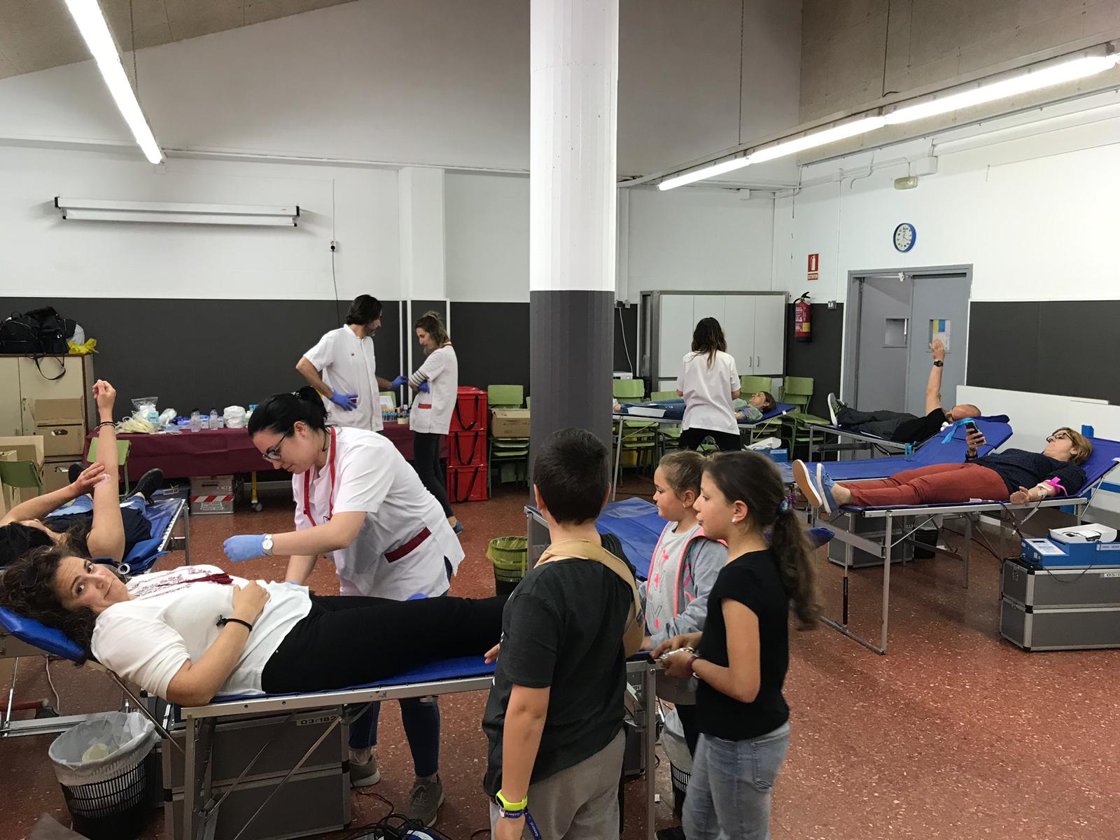 Donació sang escola Josep Pla 2019 04ç