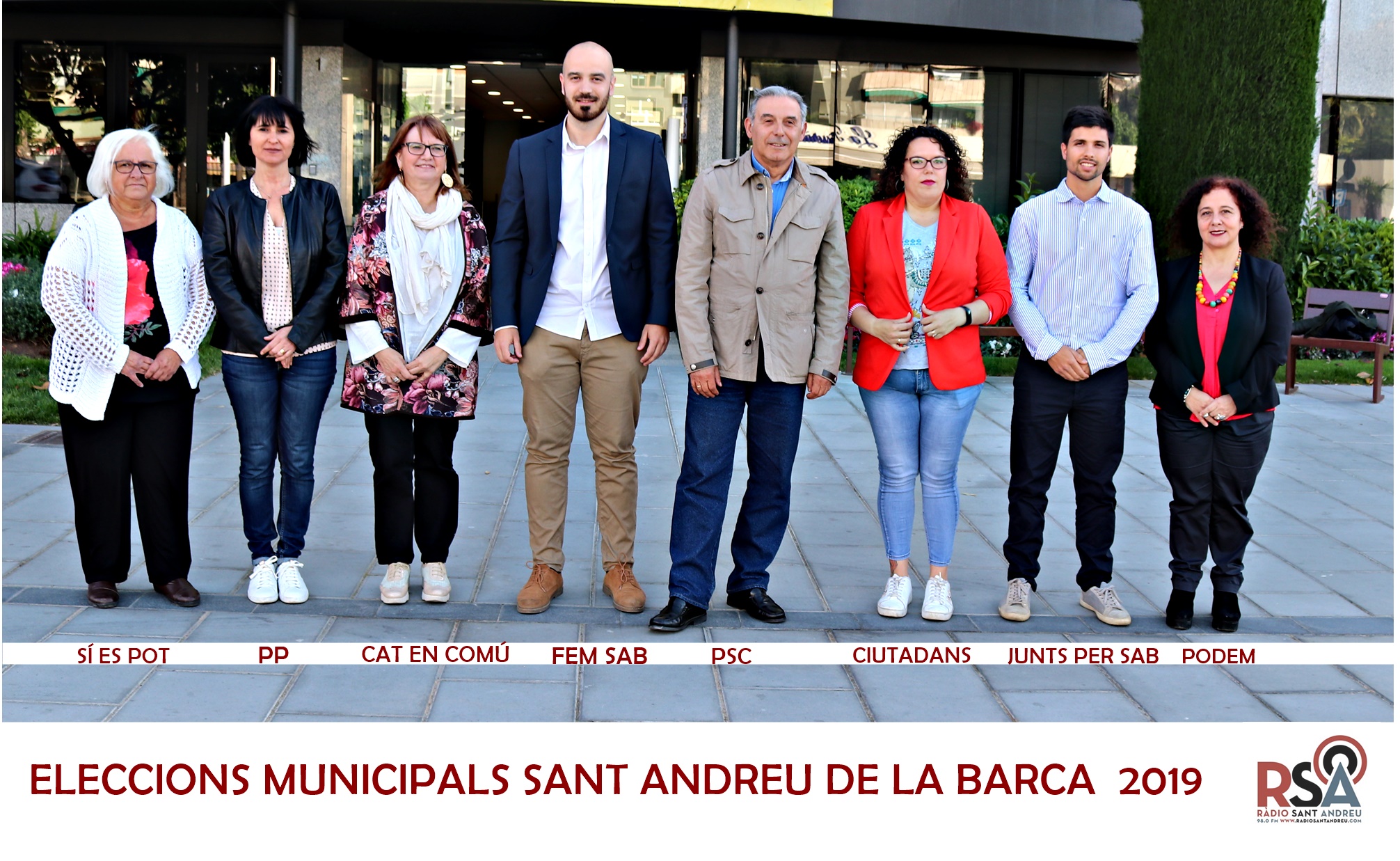 FOTO CANDIDATS ELECCIONS 2019