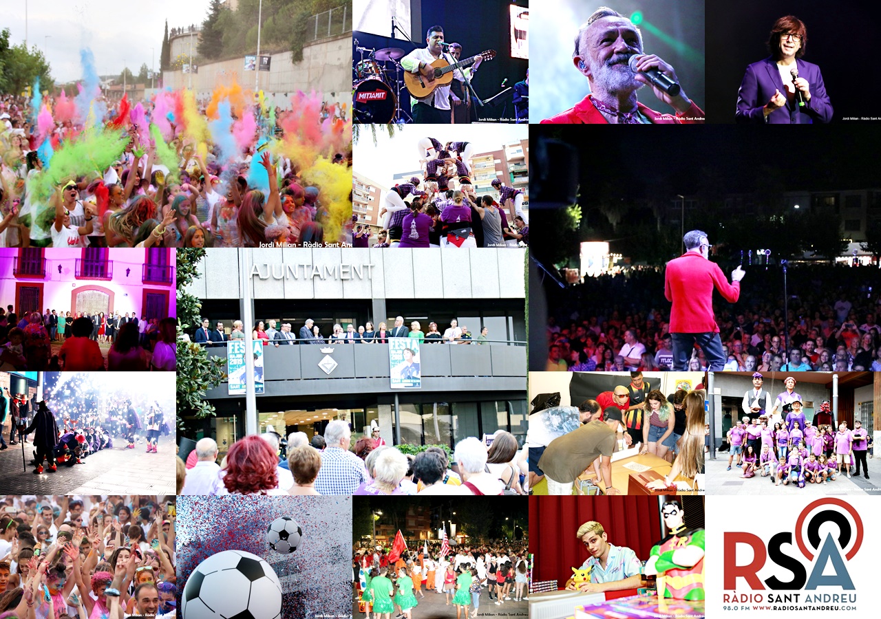 Collage FESTA MAJOR 2019