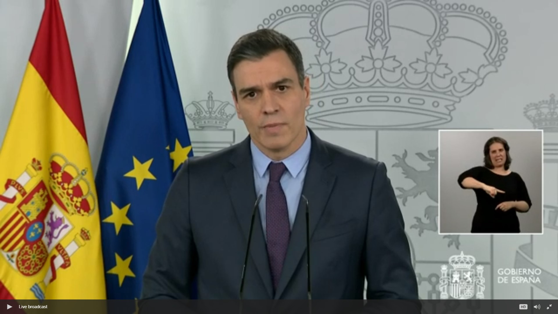 Pedro Sánchez 4 abril