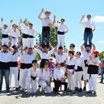 Actuació Colla castellera de l’Adroc  01