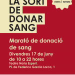 cartell marato donacio de sang