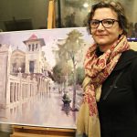 18è Concurs Pintura Ràpida Sant Anderu Barca – 01 Mercè Humedas guanyadora