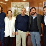 Signatura conveni Ajuntament Sant Andreu Barca i Fundació Futur