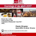 cartel calçotada 2017