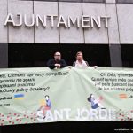 Pancarta Sant Jordi Ucraïna 01