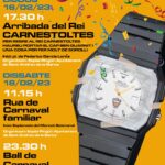 Cartell Carnaval 2023 confetti
