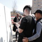 Primera pedra pisos protecció oficial carrer Sant Llop 11