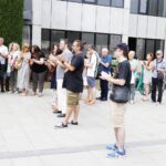 Minut silenci condemna assassinats dues dones 03