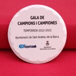 Cinquena gala campions Sant Andreu Barca