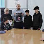 Lliurament premi cartell Sida – Montserrat Roig 02