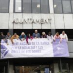 Pancarta 25N Ajuntament Sant Andreu Barca (2)