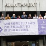 Pancarta 25N Ajuntament Sant Andreu Barca (4)