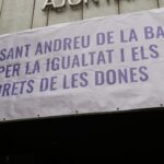 Pancarta 25N Ajuntament Sant Andreu Barca (6)