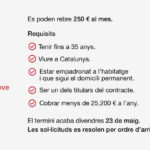 Requisits Bo lloguer jove 2025