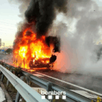 Incendi grua Bombers