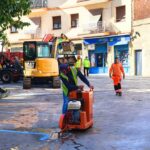 Obres plaça font de la roda