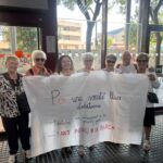 Delegació de Sant Andreu manifestació Gent Gran