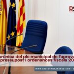 cronica ple presupost i ordenances 2025