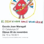 Cartell campanya donació de sang