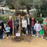 Plantació arbre 2024, parc can preses