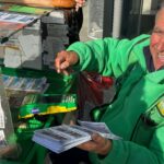 Manuel Vega, venedor ONCE, loteria