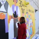 Mural gegants Andreu i Quimeta (3)