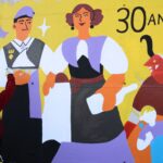 Mural gegants Andreu i Quimeta (4)