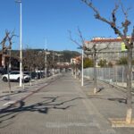 Avinguda Constitució buida