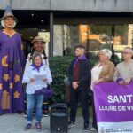 Agrupació Cultural aiguestoses, gegants, violencia masclista, igualtat, espai ciutada