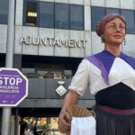 Agrupació Cultural aiguestoses, gegants, violencia masclista, igualtat, espai ciutada