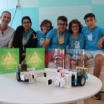 Alumnes Institut Montserrat Roig Campionat Robòtica